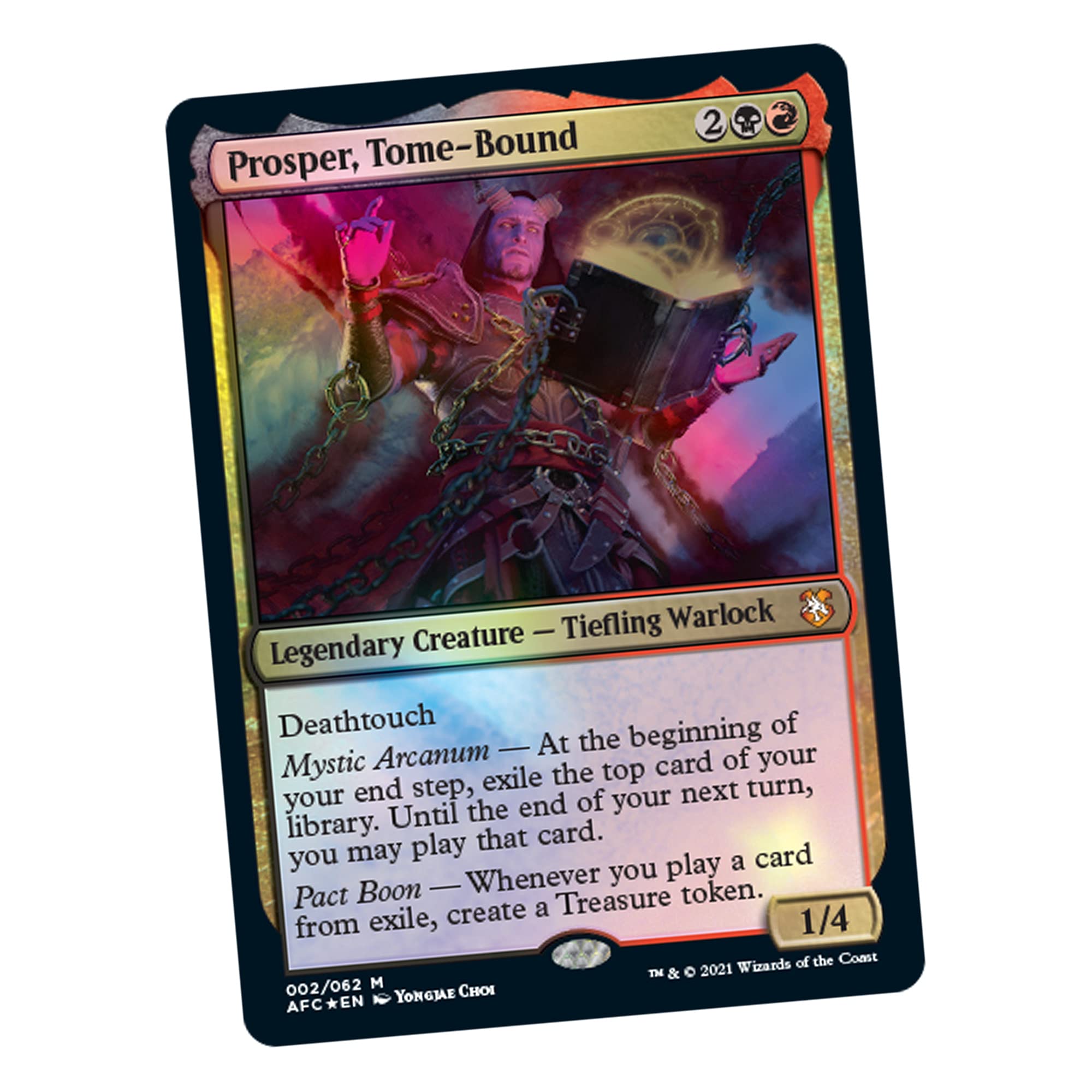 Magic: The Gathering Adventures in The Forgotten Realms Commander Deck – Planar Portal (Red-Black) - Image 3