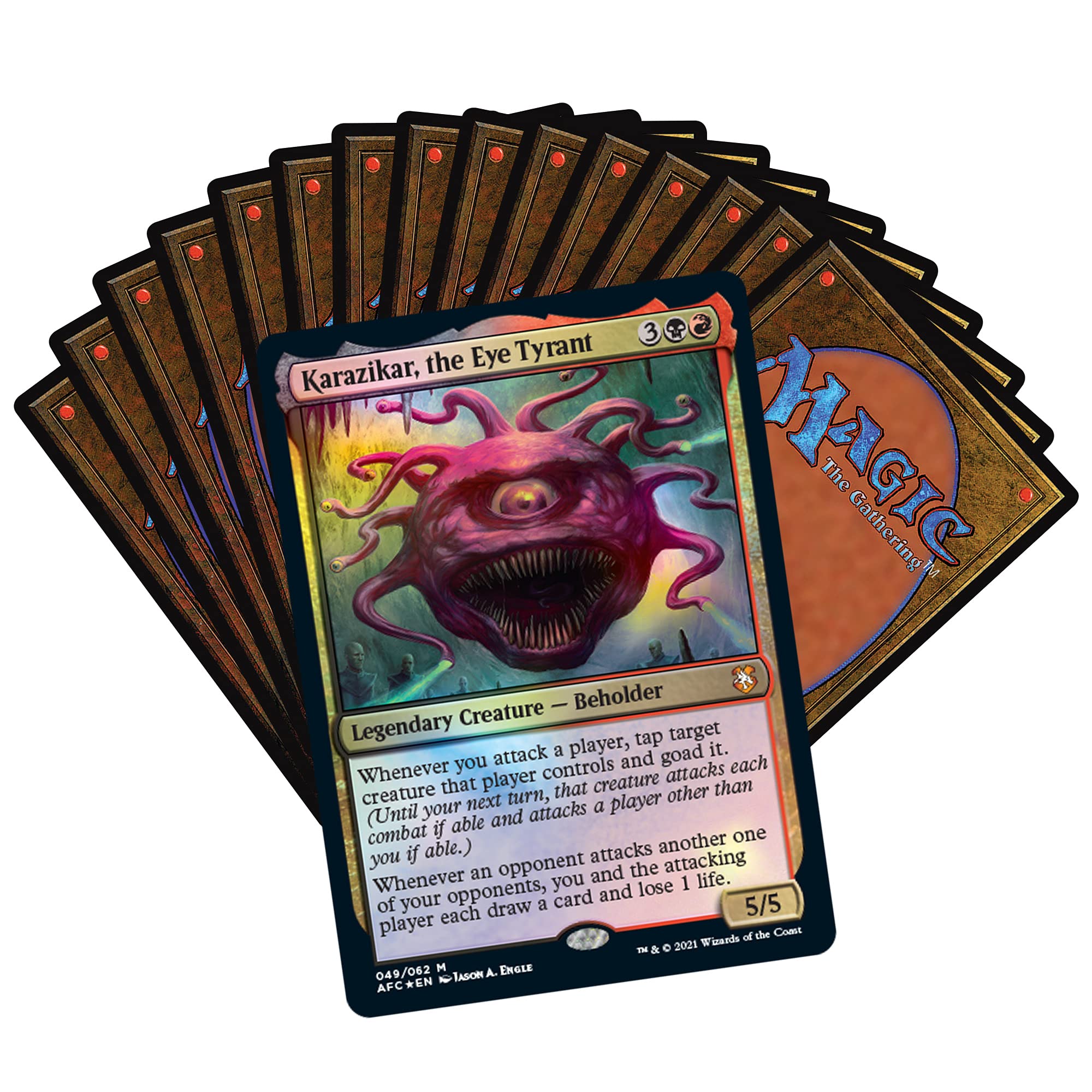 Magic: The Gathering Adventures in The Forgotten Realms Commander Deck – Planar Portal (Red-Black) - Image 4