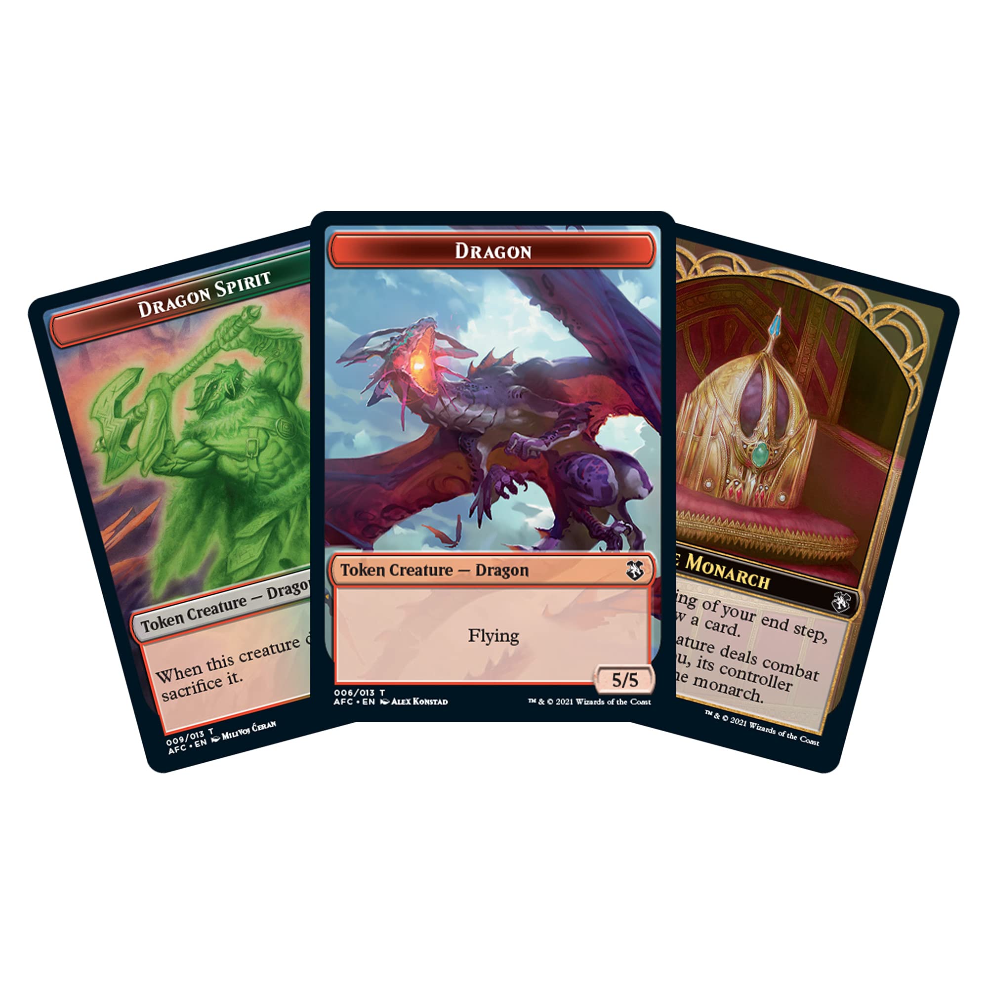 Magic: The Gathering Adventures in The Forgotten Realms Commander Deck – Draconic Rage (Red-Green) - Image 5