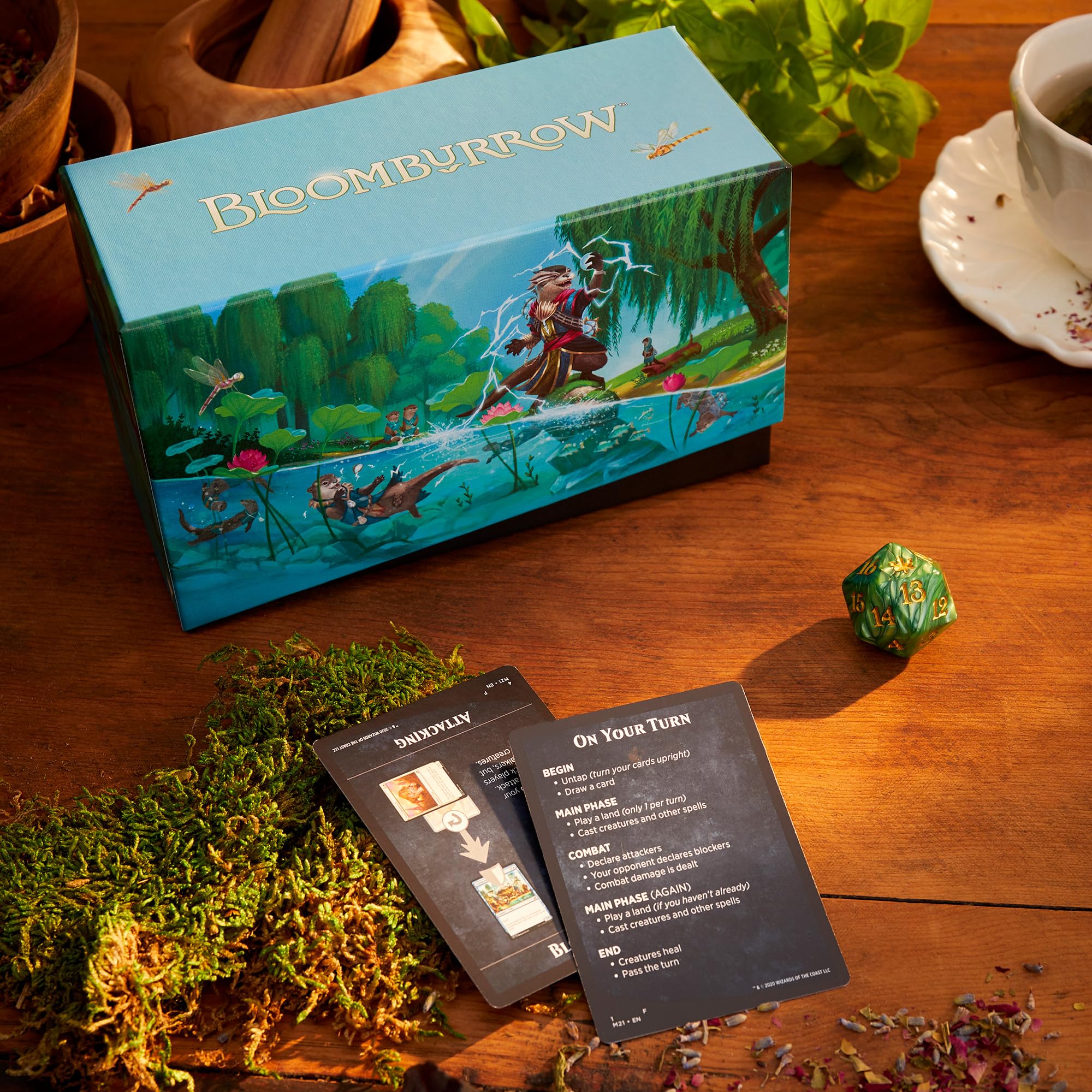 Magic: The Gathering Bloomburrow Bundle - 9 Play Boosters, 30 Land Cards + Exclusive Accessories - Image 7