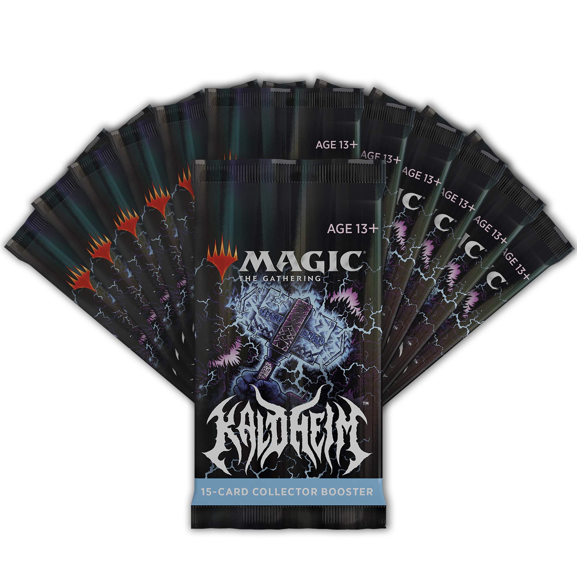 Magic: The Gathering Kaldheim Collector Booster Box | 12 Packs (180 Magic Cards) - Image 4