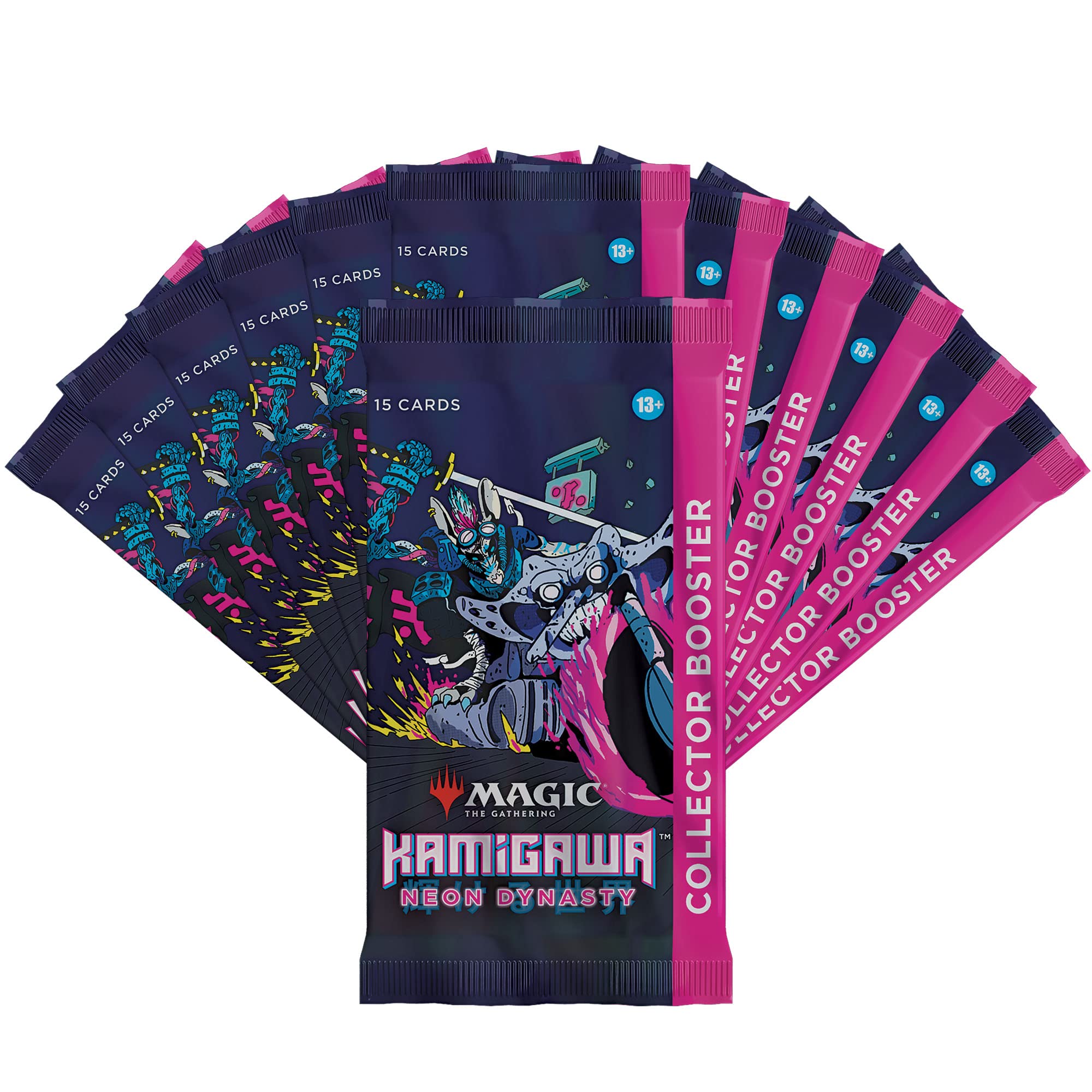 Magic The Gathering Kamigawa: Neon Dynasty Collector Booster Box, 12 Packs - Image 3