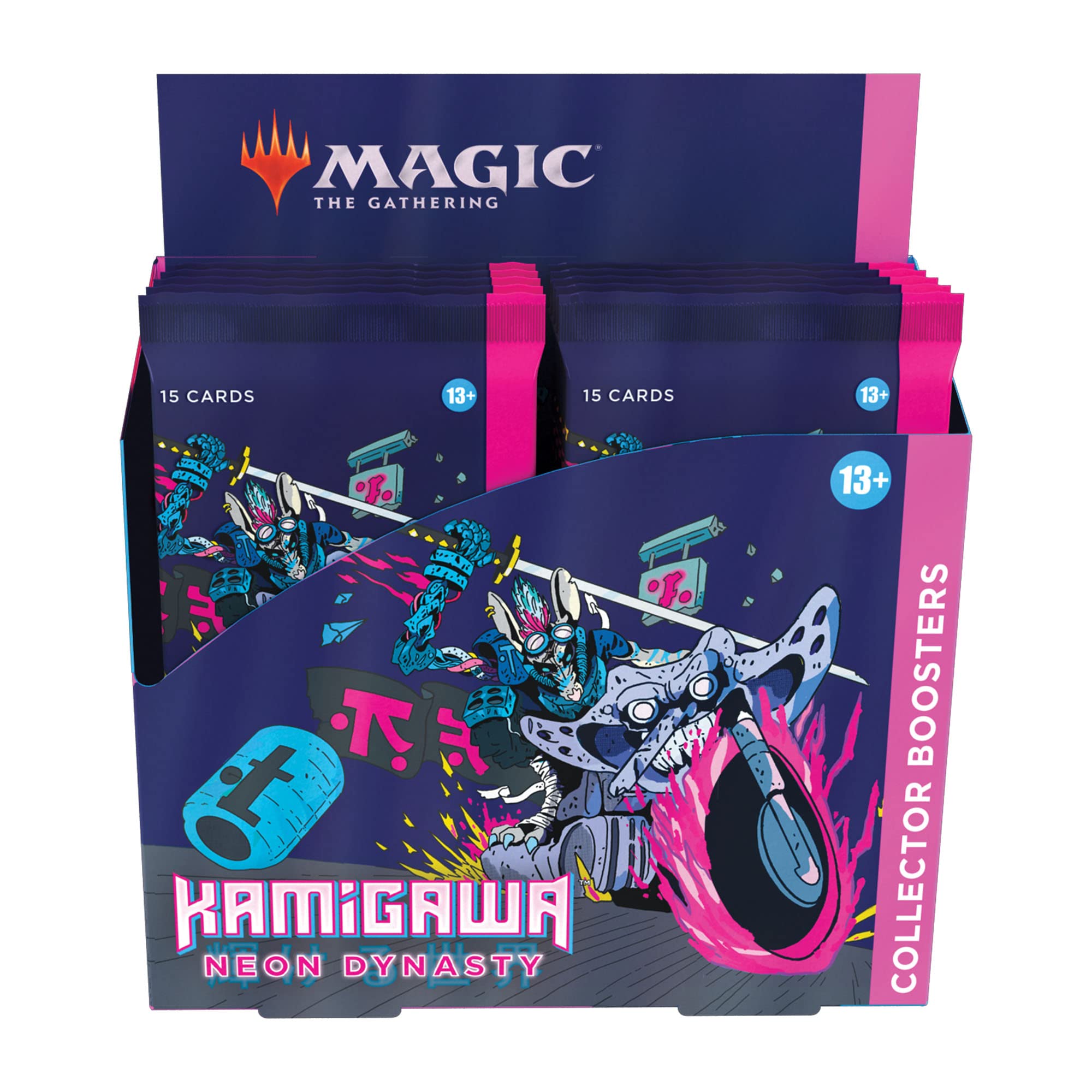 Magic The Gathering Kamigawa: Neon Dynasty Collector Booster Box, 12 Packs - Image 6