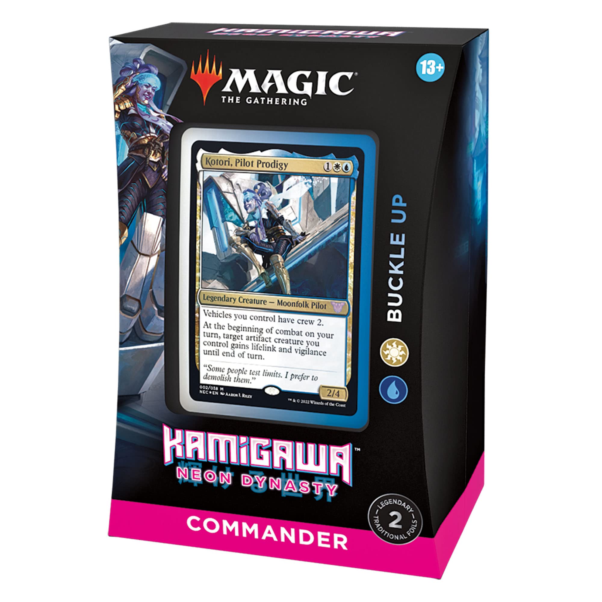 Magic: The Gathering Kamigawa: Neon Dynasty Commander Deck – Buckle Up (White-Blue) - Image 3