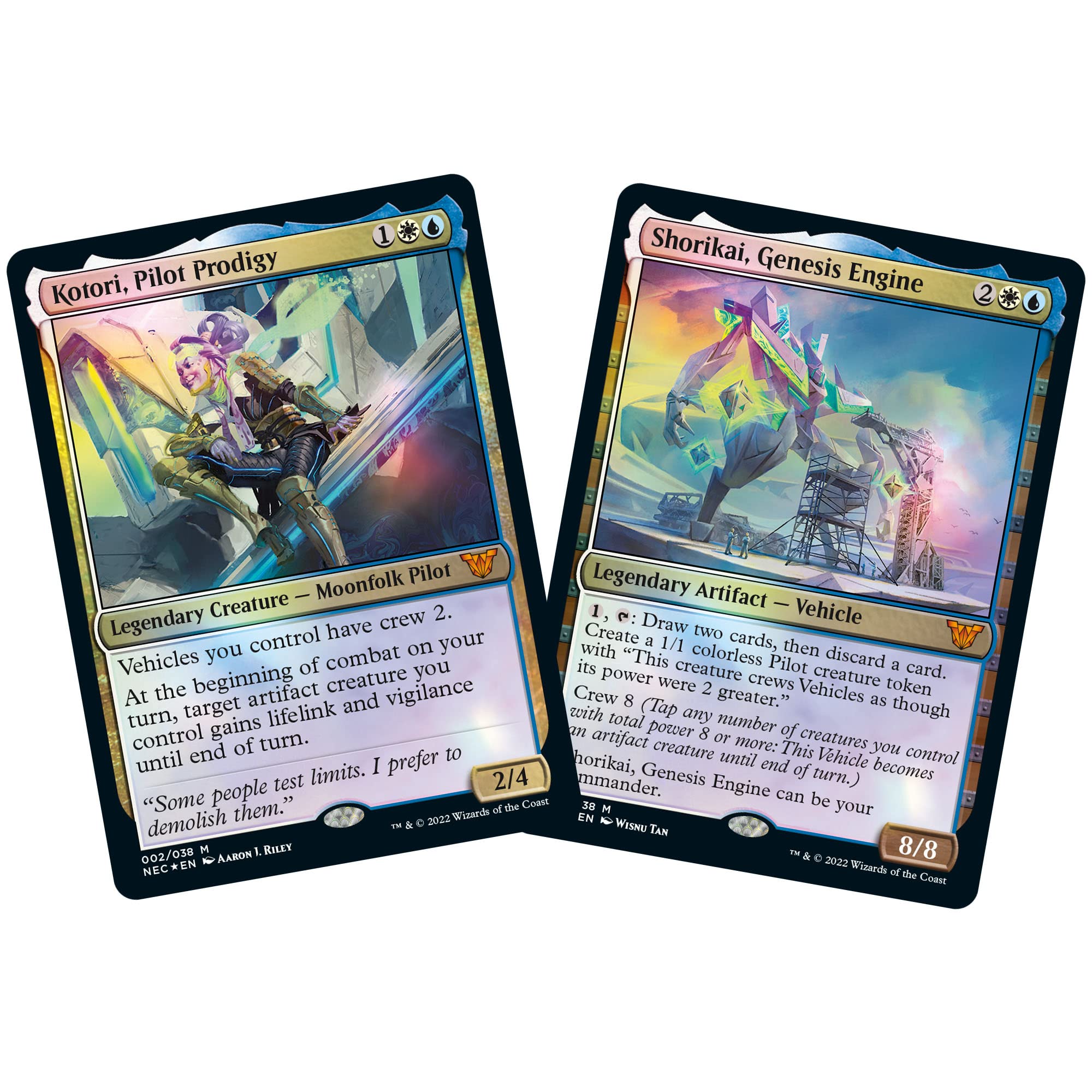 Magic: The Gathering Kamigawa: Neon Dynasty Commander Deck – Buckle Up (White-Blue) - Image 4