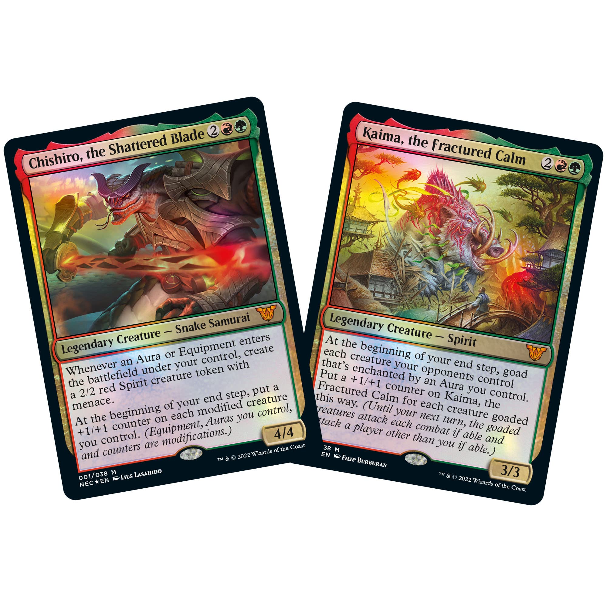 Magic: The Gathering Kamigawa: Neon Dynasty Commander Deck – Upgrades Unleashed (Red-Green) - Image 4