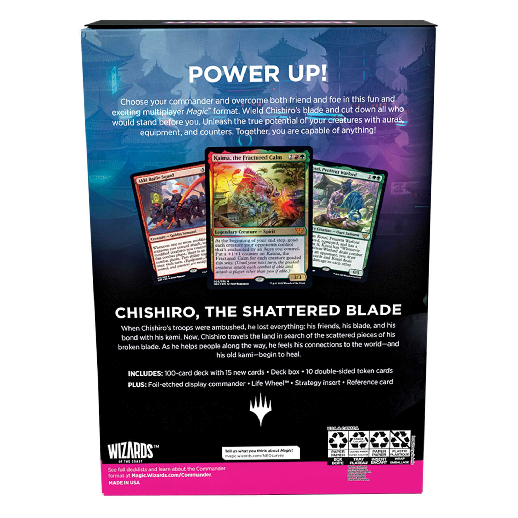 Magic: The Gathering Kamigawa: Neon Dynasty Commander Deck – Upgrades Unleashed (Red-Green) - Image 7