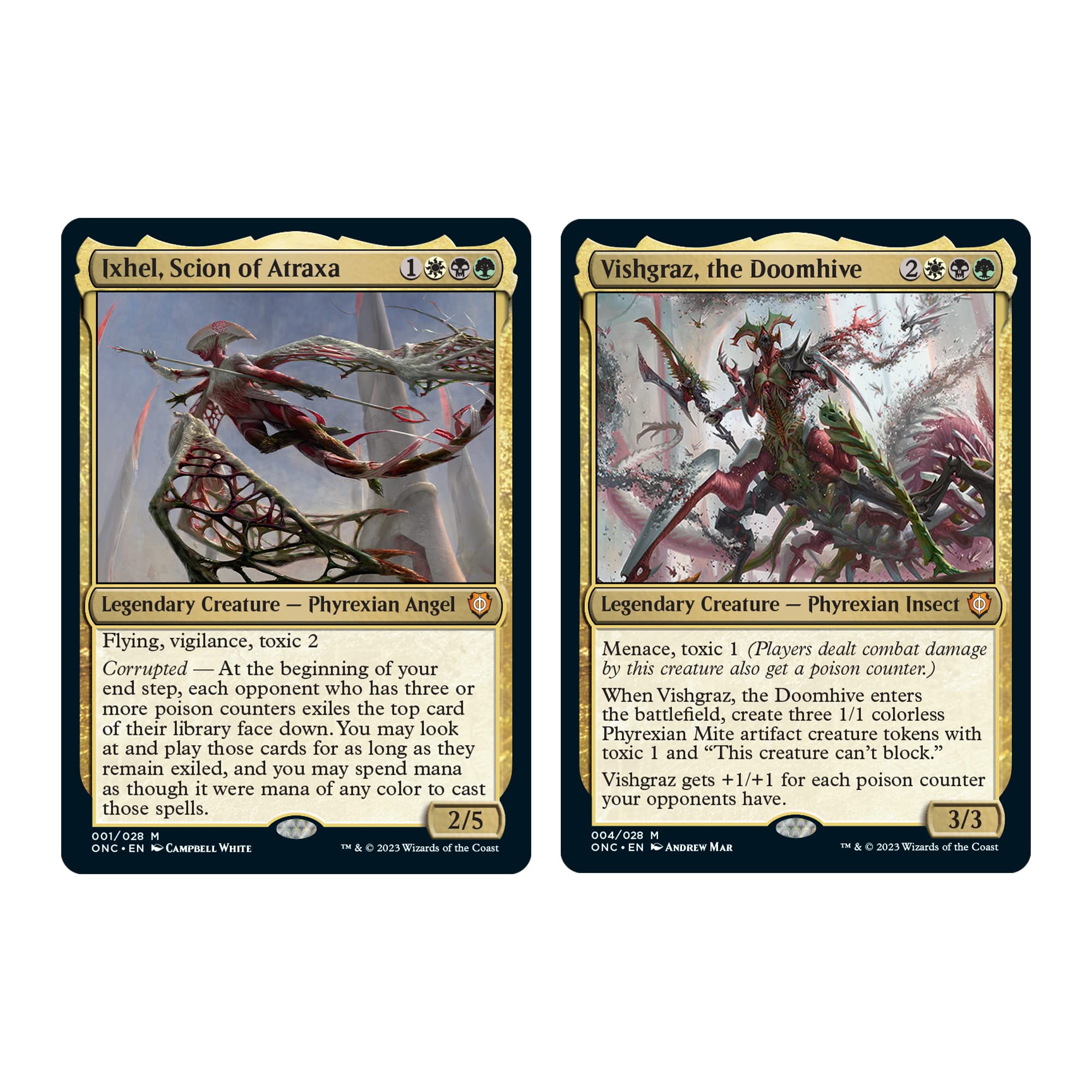 Magic: The Gathering Phyrexia: All Will Be One Commander Deck 1 + Collector Booster Sample Pack - Image 3