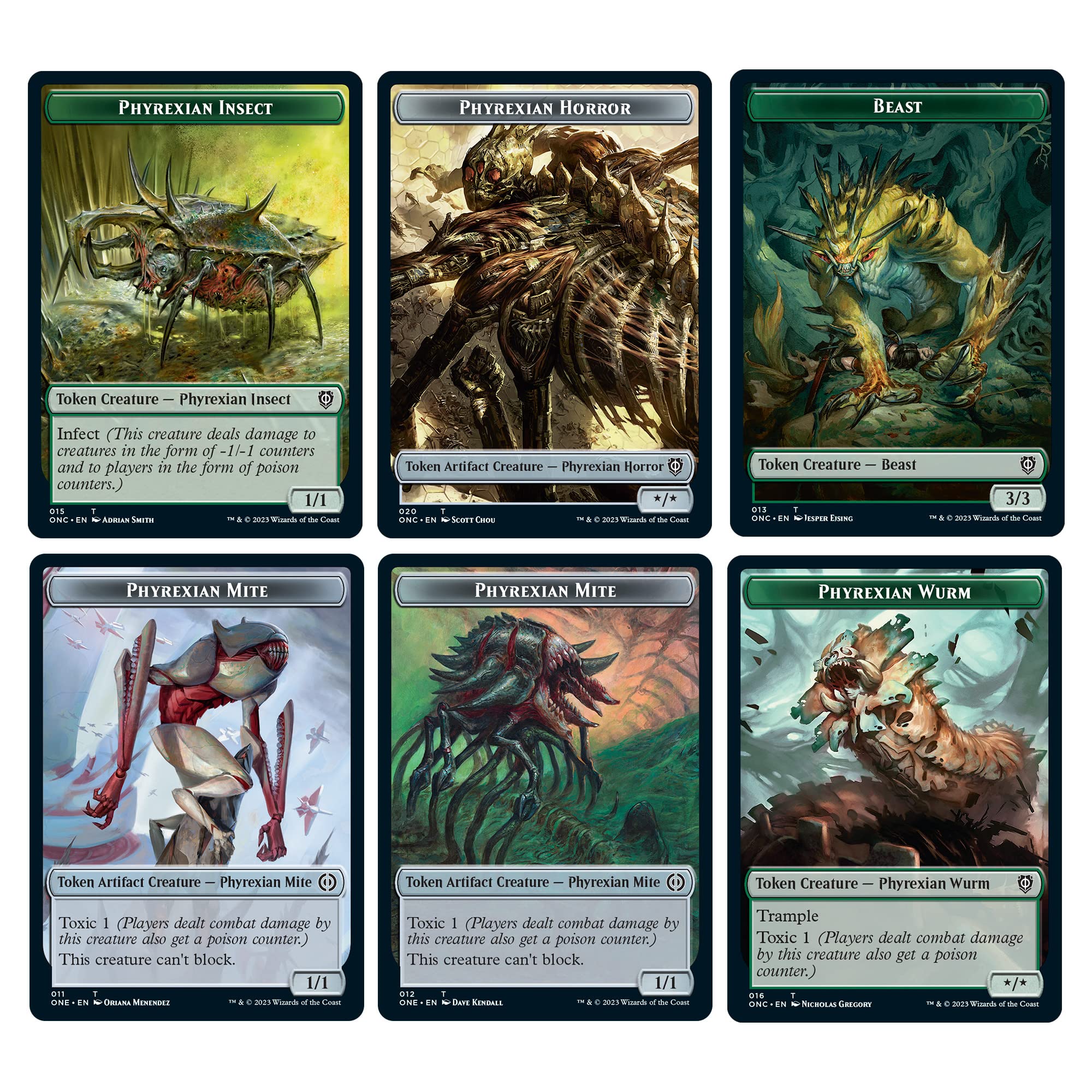 Magic: The Gathering Phyrexia: All Will Be One Commander Deck 1 + Collector Booster Sample Pack - Image 6