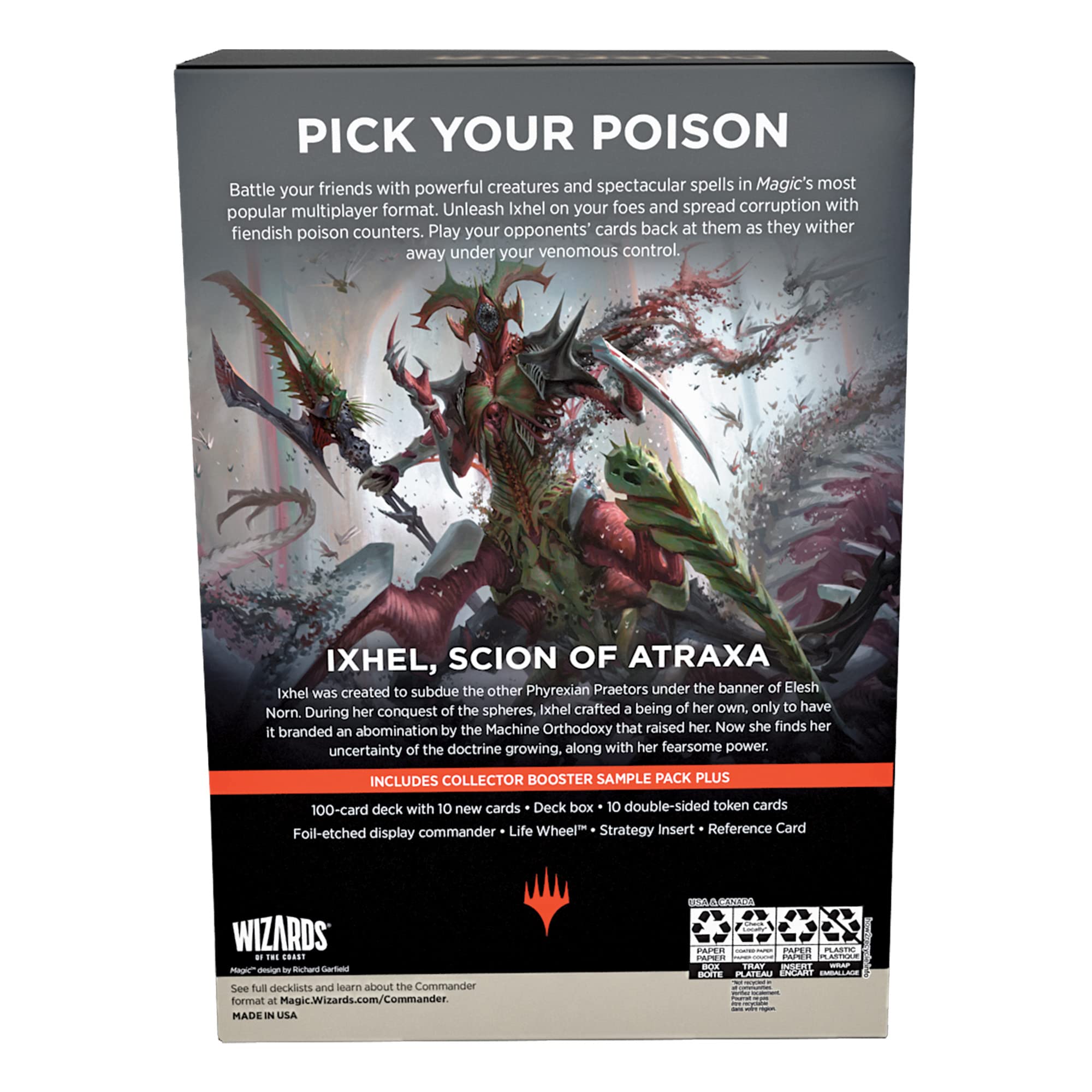 Magic: The Gathering Phyrexia: All Will Be One Commander Deck 1 + Collector Booster Sample Pack - Image 7