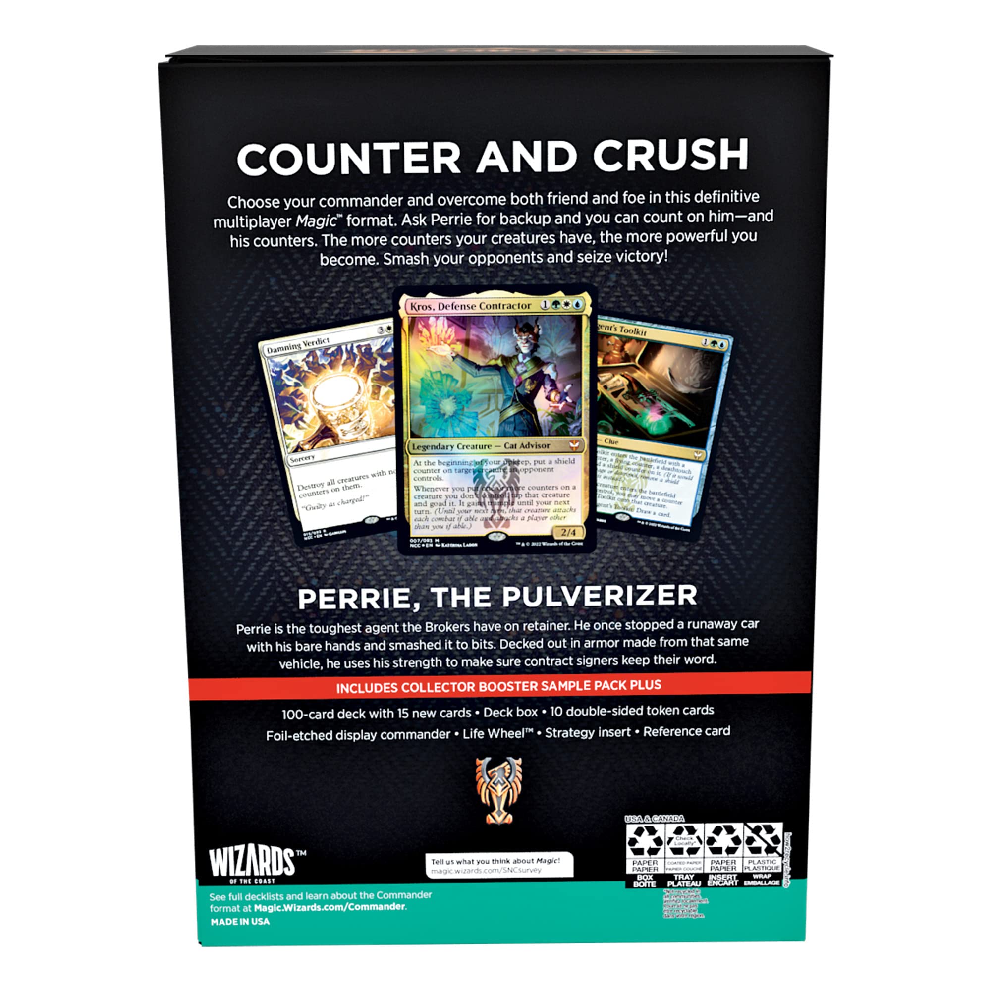 Magic: The Gathering Streets of New Capenna Commander Deck – Bedecked Brokers + Collector Booster Sample Pack - Image 7