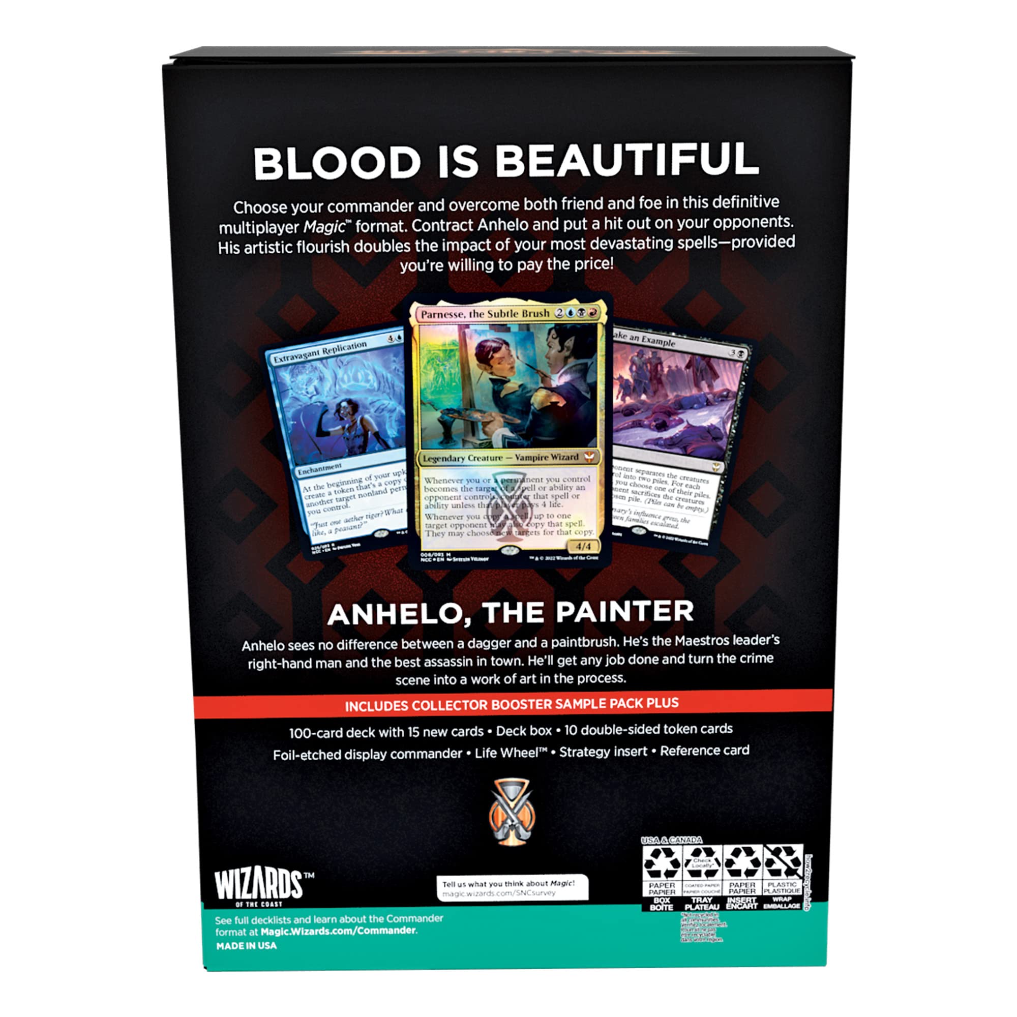 Magic: The Gathering Streets of New Capenna Commander Deck – Maestros Massacre + Collector Booster Sample Pack - Image 7
