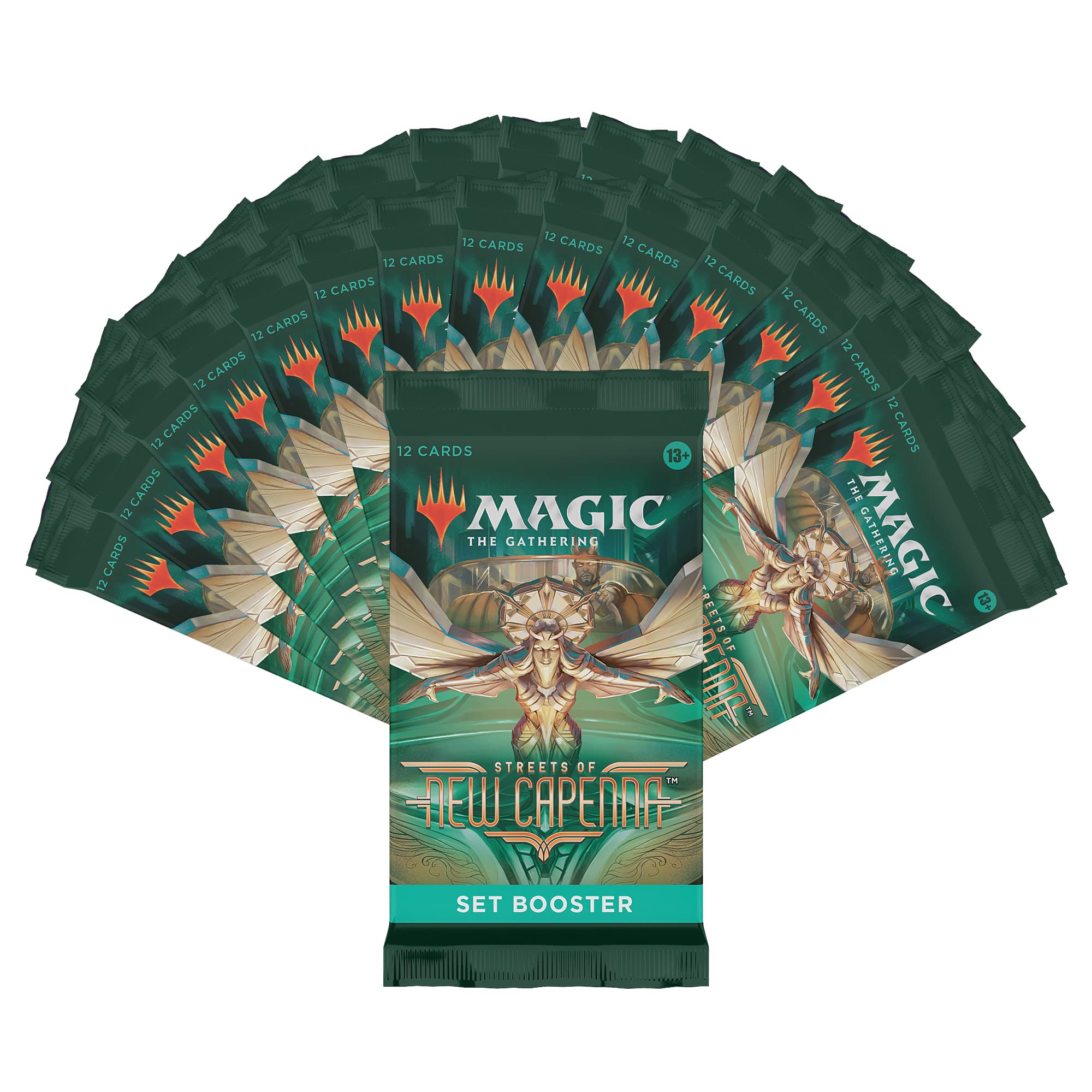 Magic: The Gathering Streets of New Capenna Set Booster Box | 30 Packs + 1 Box Topper (361 Magic Cards) - Image 3