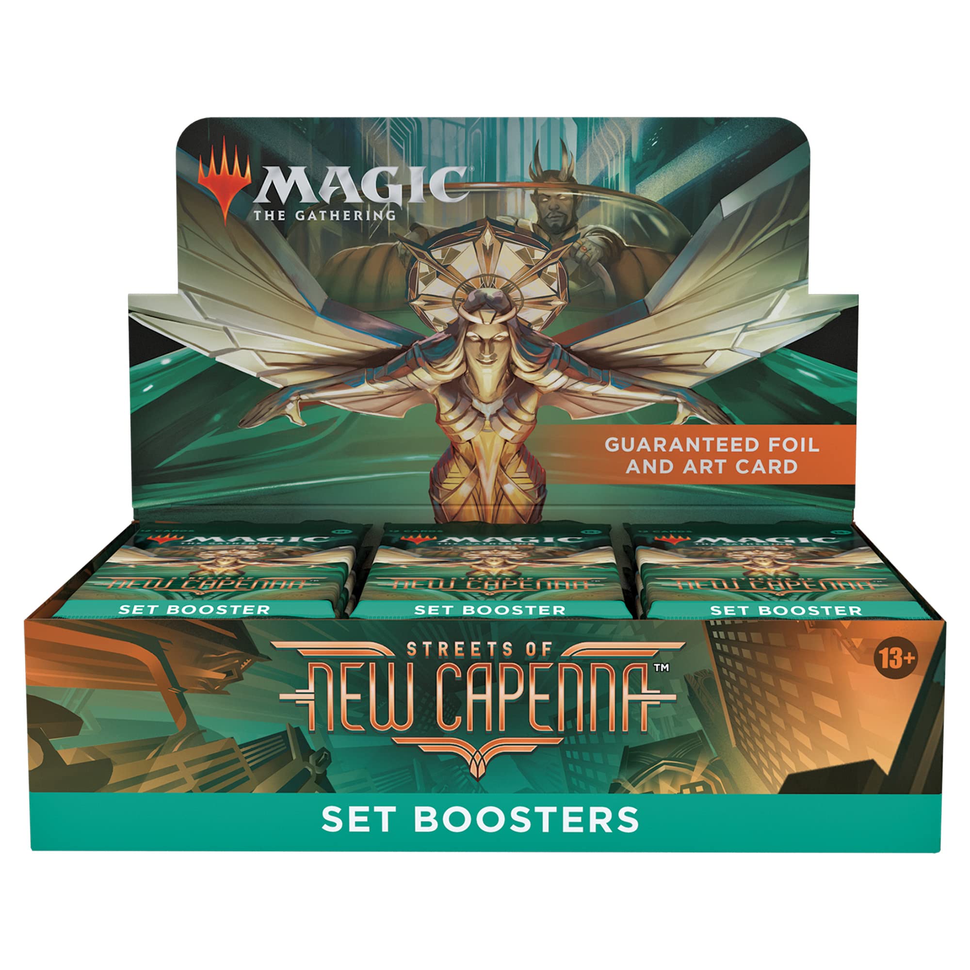 Magic: The Gathering Streets of New Capenna Set Booster Box | 30 Packs + 1 Box Topper (361 Magic Cards) - Image 7