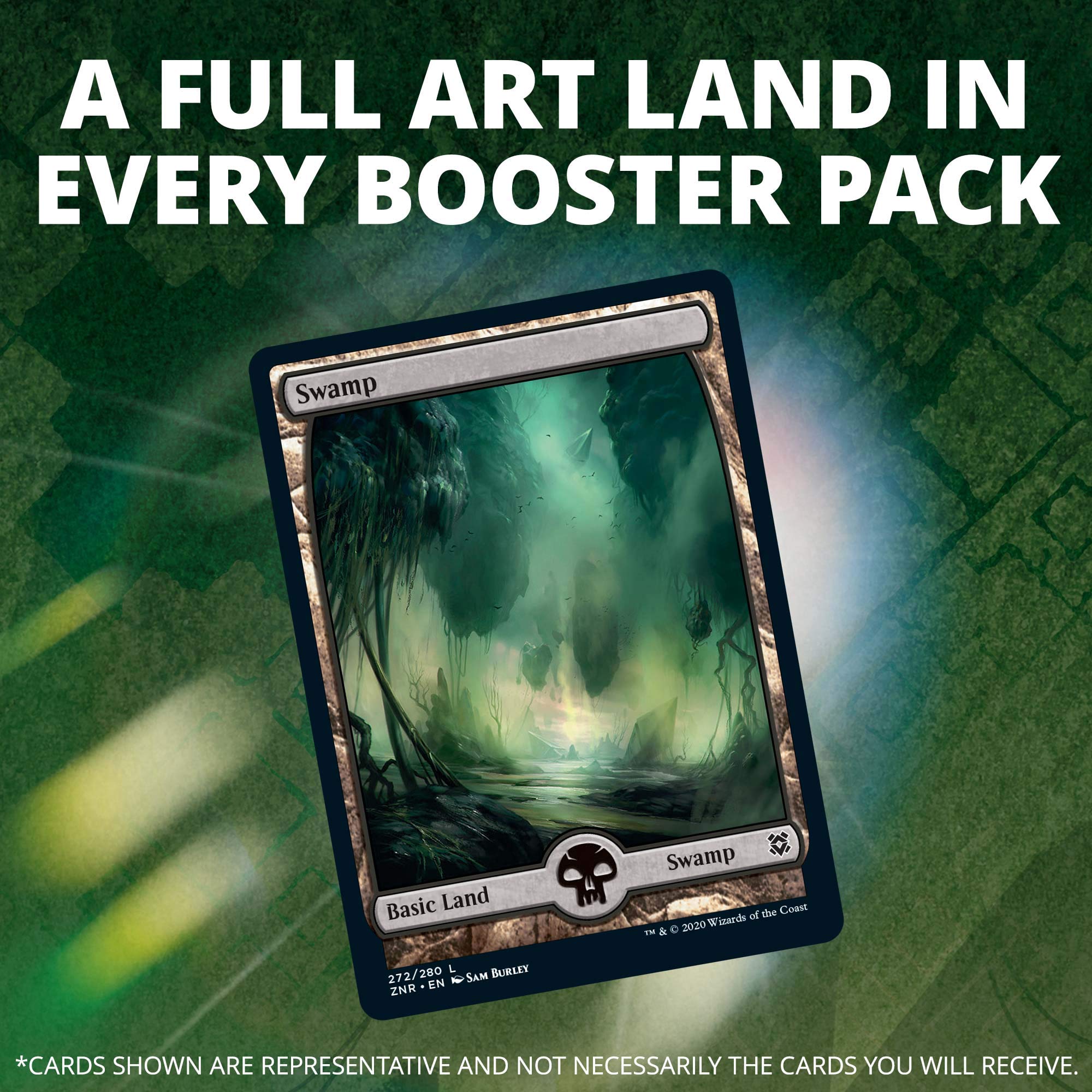Magic: The Gathering Zendikar Rising Collector Booster Box | 12 Packs (180 Cards) + 2 Box Toppers | 132+ Foils | 48 Rares | 72 Alternate Frame Cards - Image 6