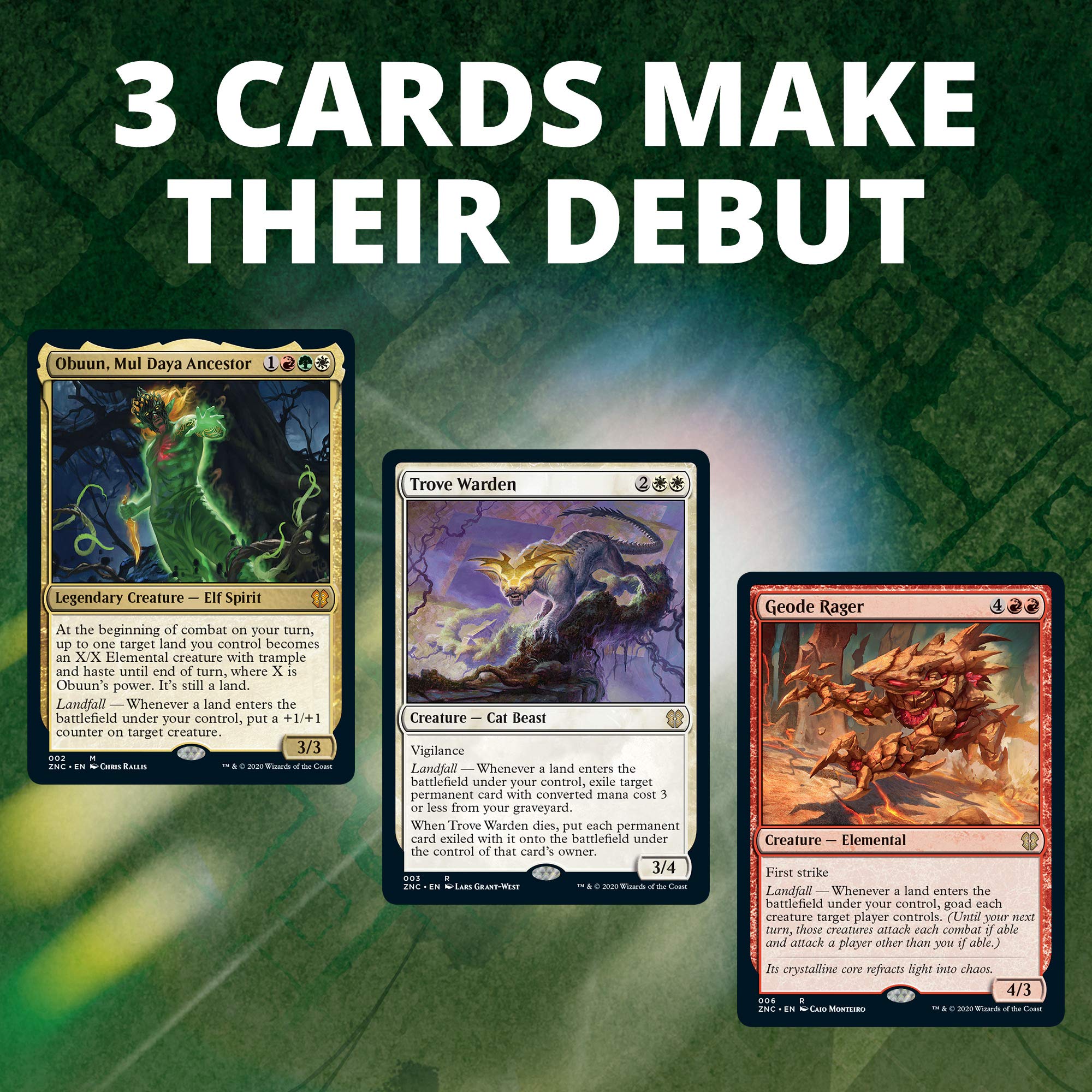 Magic: The Gathering Zendikar Rising Commander Deck – Land's Wrath | 100 Card Ready-to-Play Deck | 1 Foil Commander | Red-Green-White - Image 7