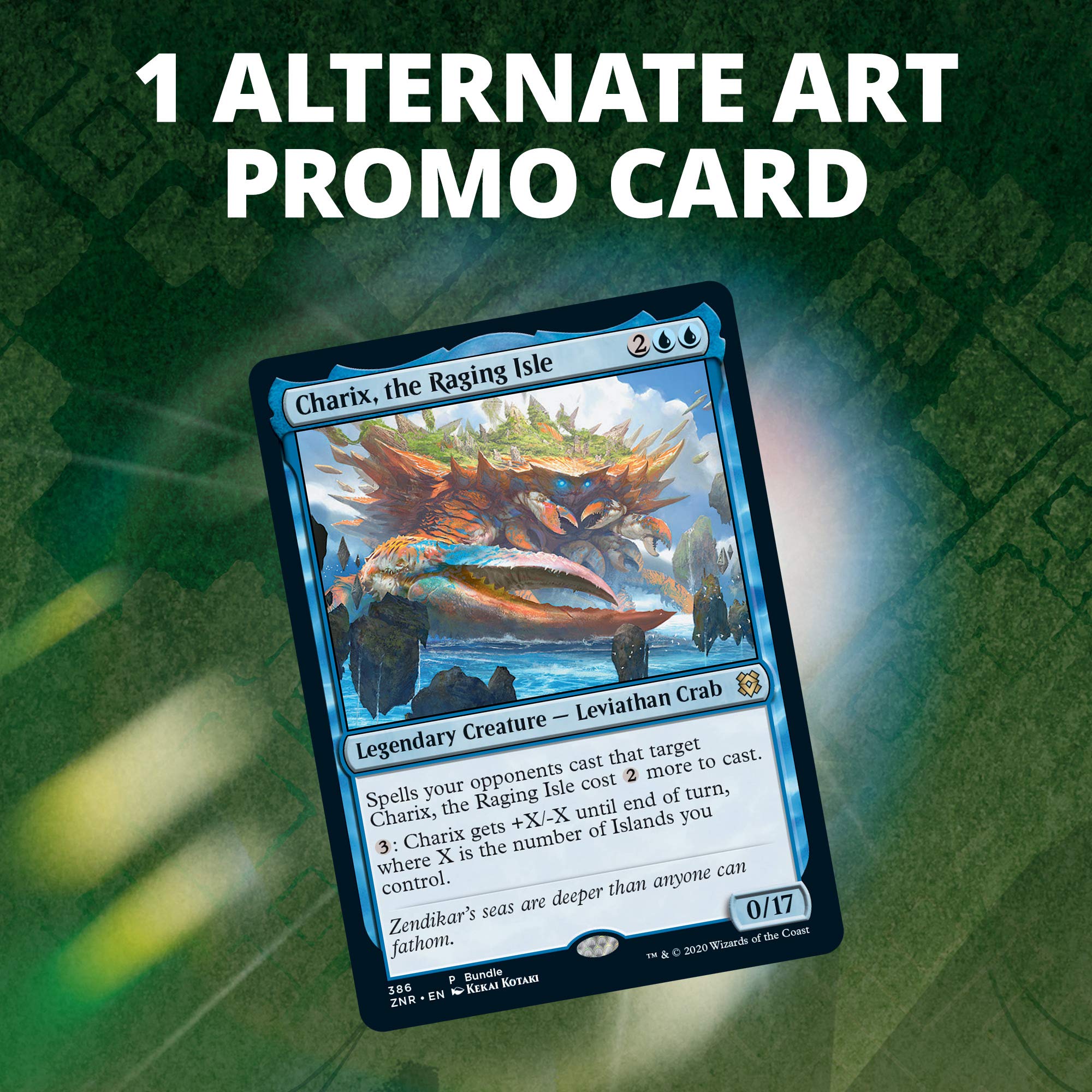 Magic: The Gathering Zendikar Rising Gift Bundle | 10 Draft Booster Packs | 1 Collector Booster | Accessories - Image 5