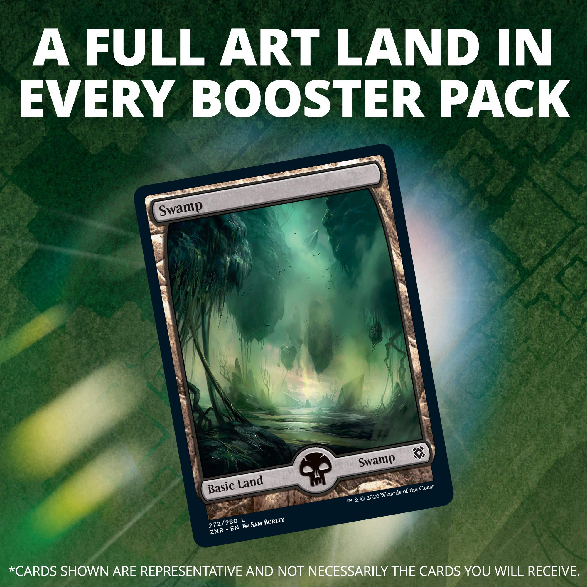Magic: The Gathering Zendikar Rising Gift Bundle | 10 Draft Booster Packs | 1 Collector Booster | Accessories - Image 7